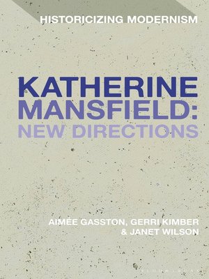 cover image of Katherine Mansfield
